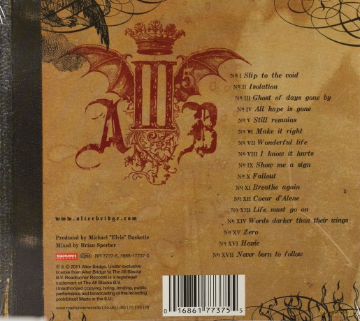 Alter Bridge: Ab III.5 (digipack) [CD]+[DVD]