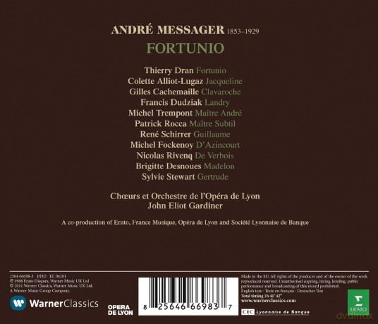 John Eliot Gardiner: Messager: Fortunio [2CD]