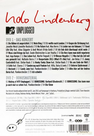 Udo Lindenberg: Mtv Unplugged (Live Aus Dem Hot) [2DVD]