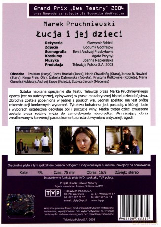 Teatr TVP: Łucja i jej dzieci [DVD]