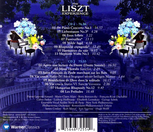 Liszt: The Liszt Experience [2CD]