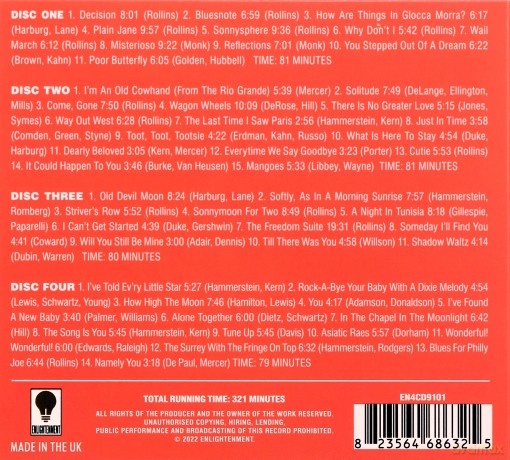 Sonny Rollins: The Complete Blue Note, Riverside & Contemporary Collections [4CD]