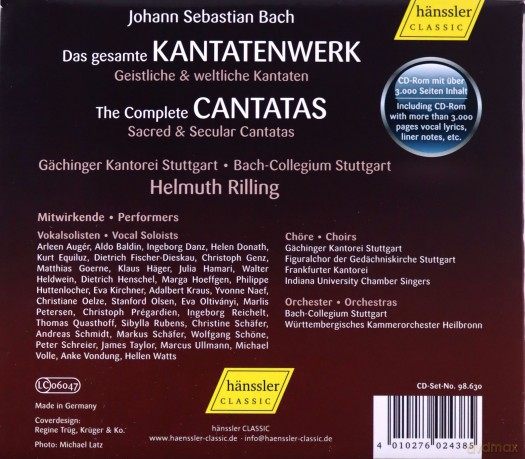 J. S. Bach: The Complete Cantatas [71xCD]