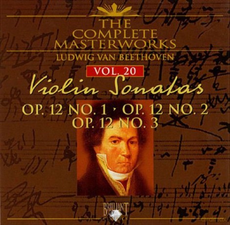 Ludwig Van Beethoven: The Complete Masterworks Vol 20 Violin Sonatas Op. 12 1-3 [CD]