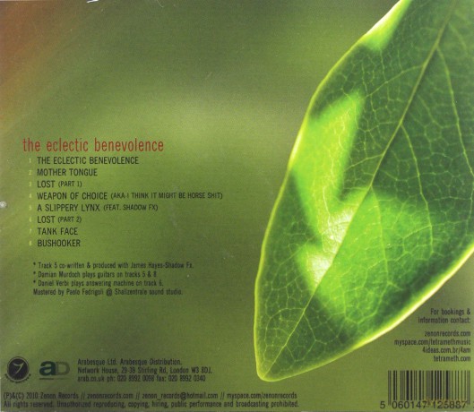 Tetrameth: The Eclectic Benevolence [CD]