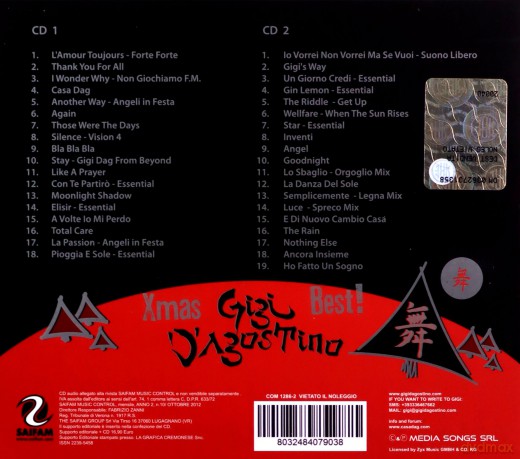 Gigi D'Agostino: The Essential - Xmas Best [2CD]