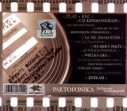 Paktofonika: Kinematografia / Archiwum Kinematografii [2CD]