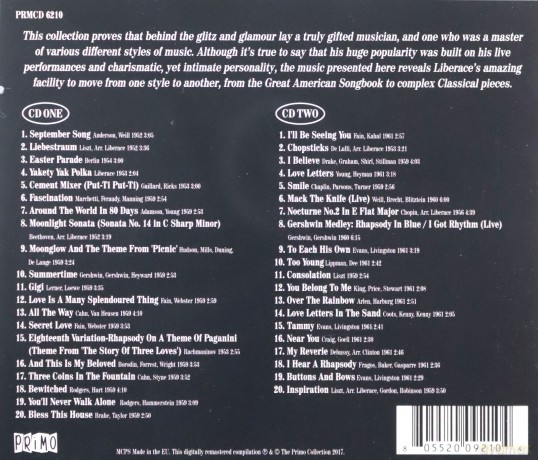 Liberace: The Essential Recordings [2CD]