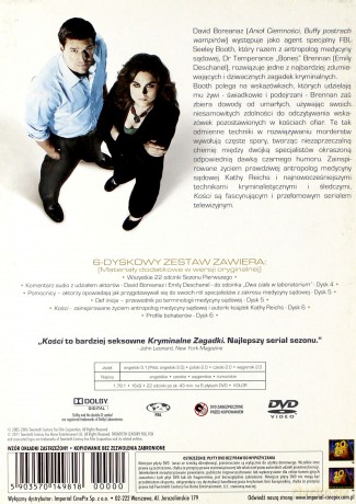 Kości sezon 1 [6DVD]