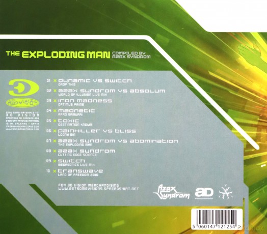 The Exploding Man - Compiled by Azax Syndrom [CD]