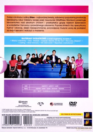 Glee sezon 1 cz. 1 [4DVD]