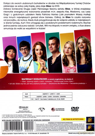 Glee sezon 1 cz. 2 [BOX] [3DVD]