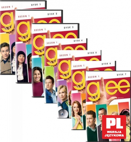 Glee sezon 1 dysk 1-7 Pakiet [7DVD]