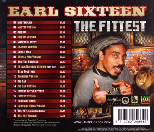 Earl Sixteen: The Fittest [CD]
