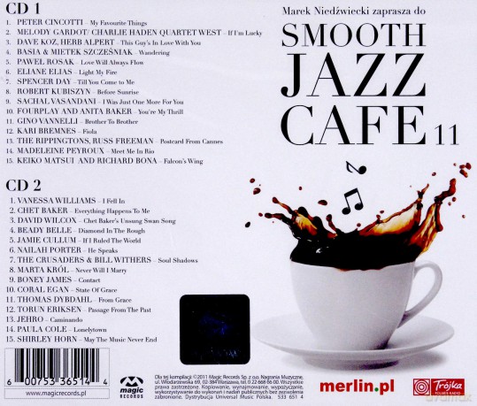 Smooth Jazz Cafe vol.11 - Marek Niedźwiecki Zaprasza [2CD]