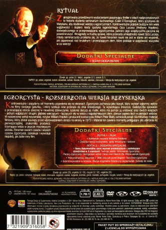 Egzorcysta / Rytuał [BOX] [3DVD]