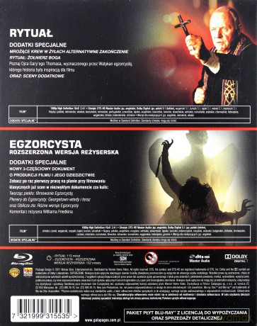 Egzorcysta / Rytuał [2xBlu-Ray]