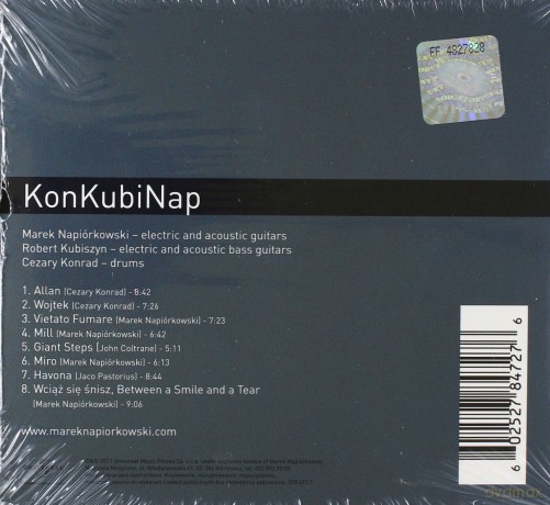 Marek Napiórkowski: Konkubinap (digipack) [CD]