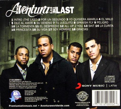 Aventura: The Last [CD]