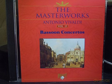 Antonio Vivaldi: The Masterworks Antonio Vivaldi Volume 15 Bassoon Concertos [CD]