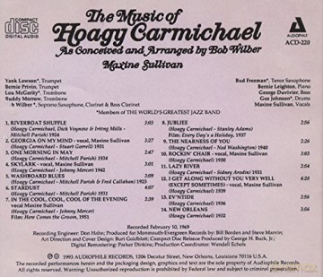 Hoagy Carmichael: The Music of Hoagy Carmichael [CD]