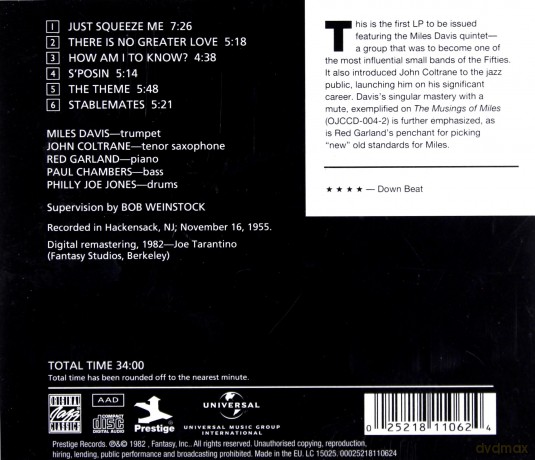 Miles Davis: The New Miles Davis Quintet [CD]