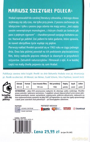 Literatura czeska Tom 11: Perły na dnie - Bohumil Hrabal [KSIĄŻKA]+[DVD]