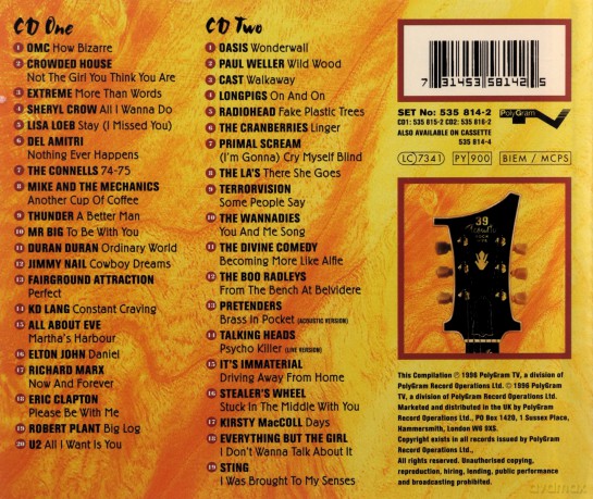 The No.1 Acoustic Rock Album [CD]