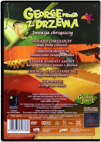 George prosto z drzewa  (Inwazja chrząszczy) [DVD]