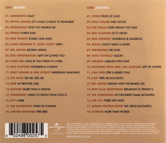 The Quiet Storm: The Best In Electric And Acoustic Rock Ballads [CD]