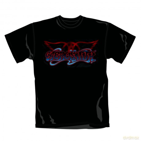 Aerosmith: Logo, Black (M) [T-SHIRT]