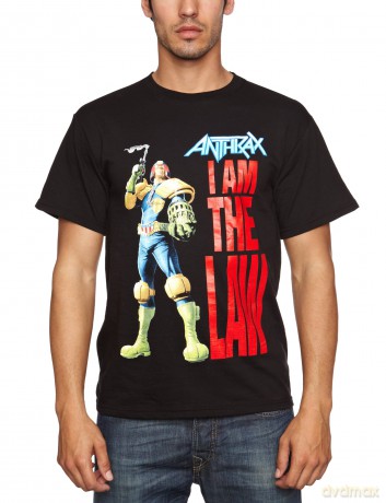 Anthrax: I'm The Law, Black (M) [T-SHIRT]