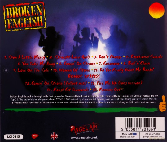 Broken English: The Rough With the Smooth [CD]