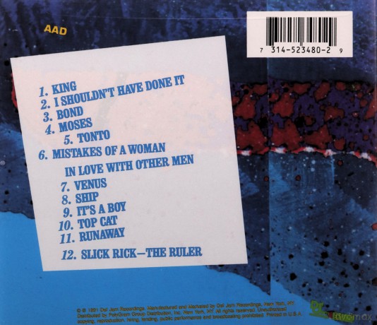 Slick Rick: The Rulers Back [CD]