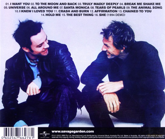 Savage Garden: The Singles [CD]