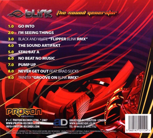Blink: The Sound Generator [CD]