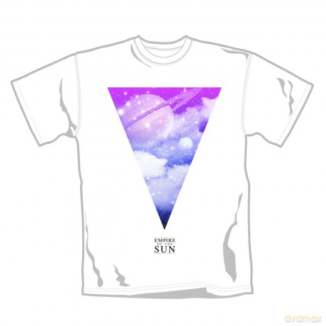 Empire Of The Sun: Triangle,White (XL) [T-SHIRT]