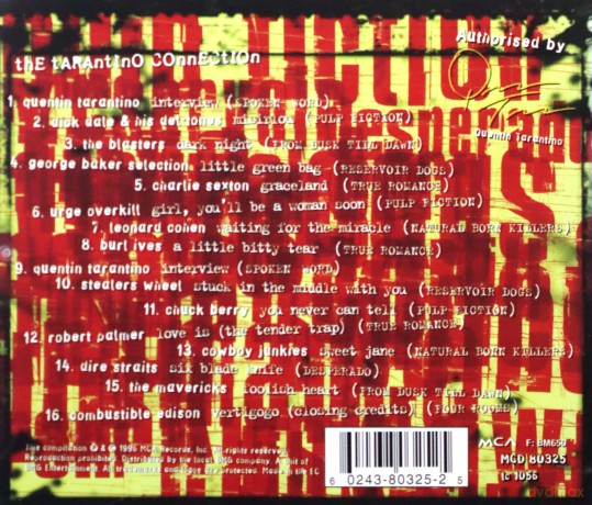 The Tarantino Connection [CD]