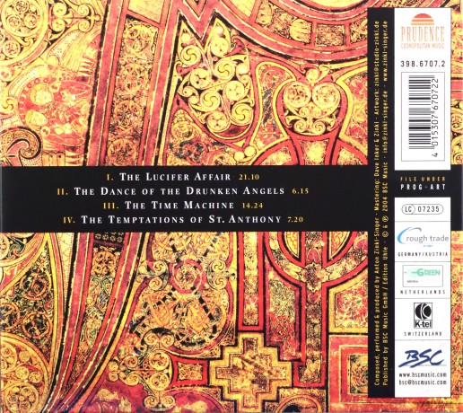 Zinkl: The Temptations of St Ant [CD]