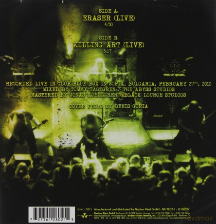 Hypocrisy: Eraser (Live) [Winyl]