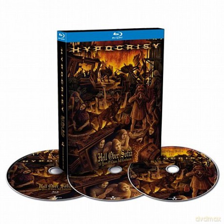 Hypocrisy: Hell Over Sofia-20 Years Of Chaos And Confusion [Blu-Ray]+[2CD]