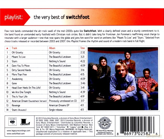 Switchfoot: The Very Best of Switchfoot [CD]