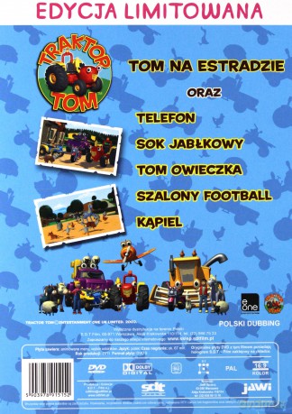 Traktor Tom: Tom na estradzie [DVD]+[Puzzle]