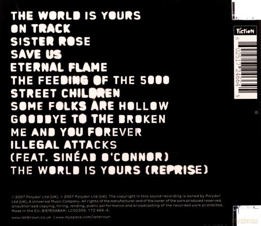 Ian Brown: The World Is Yours [CD]