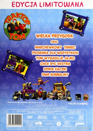 Traktor Tom: Wielka Przygoda [DVD]+[Puzzle]