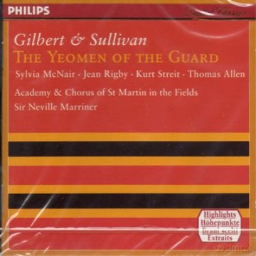 Academy of st.martin Marriner: The Yeomen Of The Guard [CD]