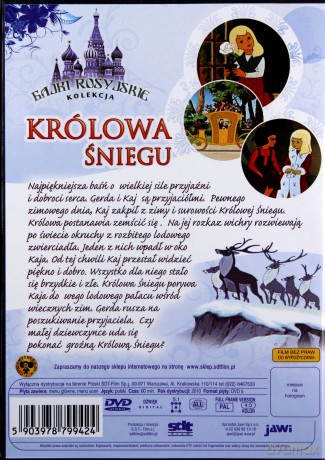 Kolekcja bajki rosyjskie - Królowa śniegu [DVD]