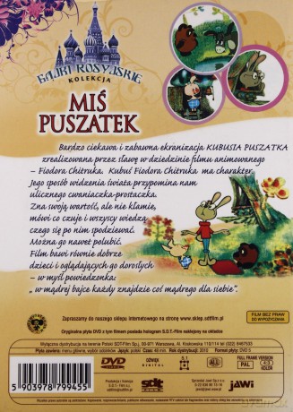 Kolekcja bajki rosyjskie - Miś puszatek [DVD]