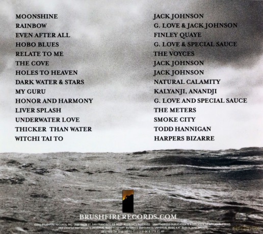 Jack Johnson: Thicker Than Water Soundtrack +1 [CD]