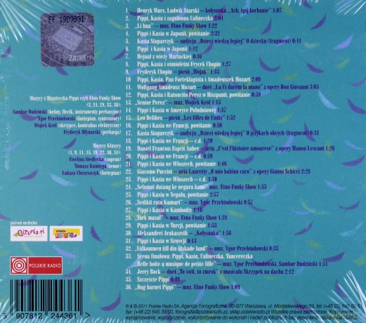 Pan Dzień Dziecka i Calineczka: Kasia i Pippi na tropie - radiowy koncert dla dzieci (Digipack) [CD]